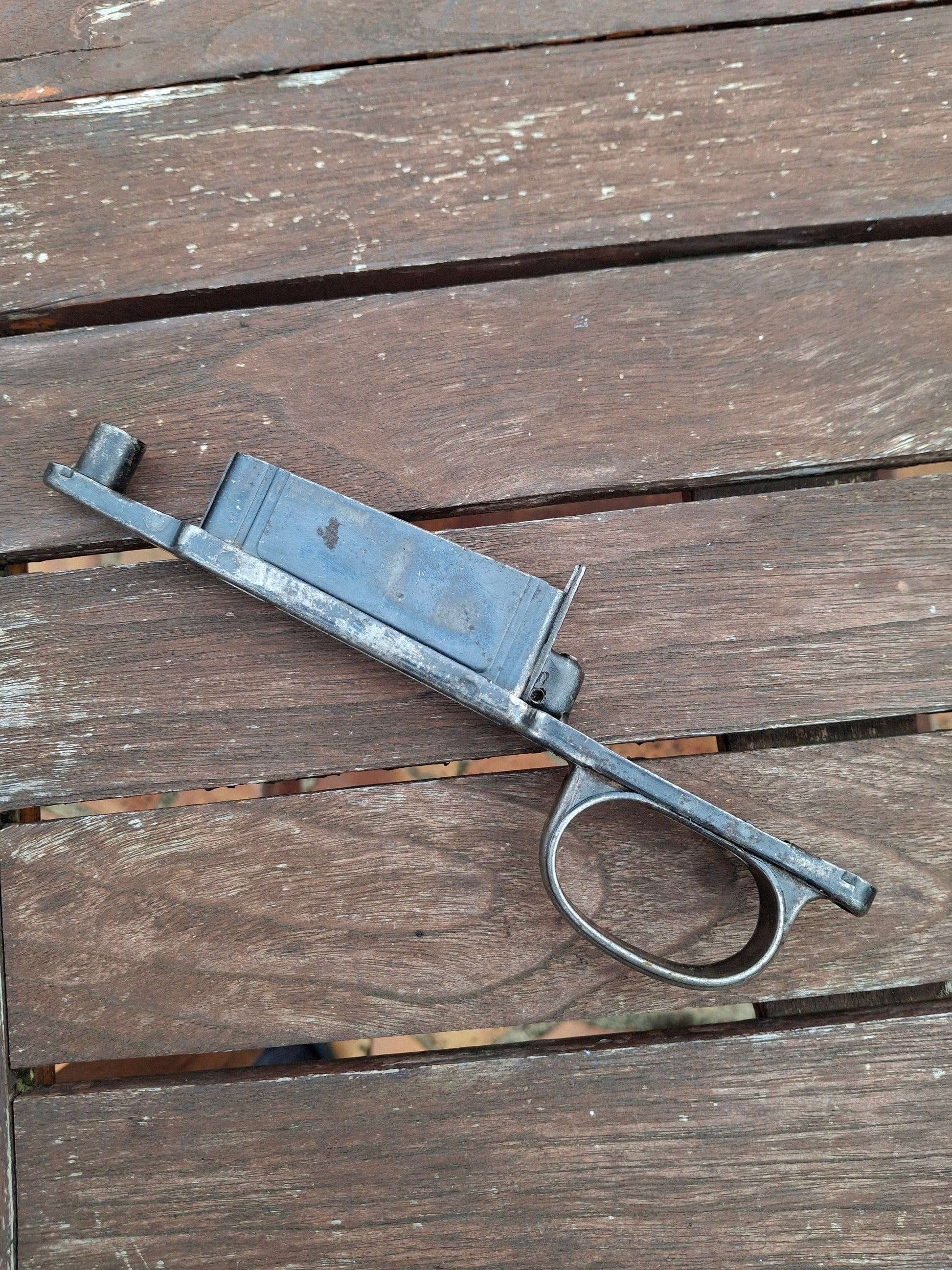 Mauser Mauser K98 Magazinkasten , Blech - qnw mit Sicherungsschraube