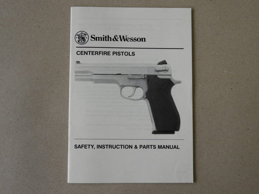 Waffenteile Anleitung S&W Centerfire Pistols