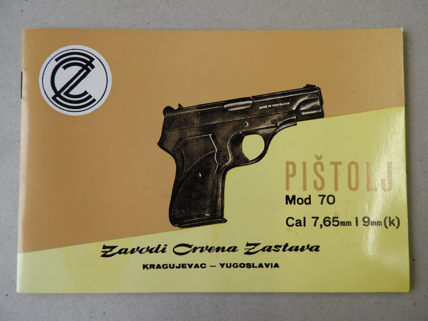 Waffenteile Anleitung Zastava M70 - frühe Ausführung