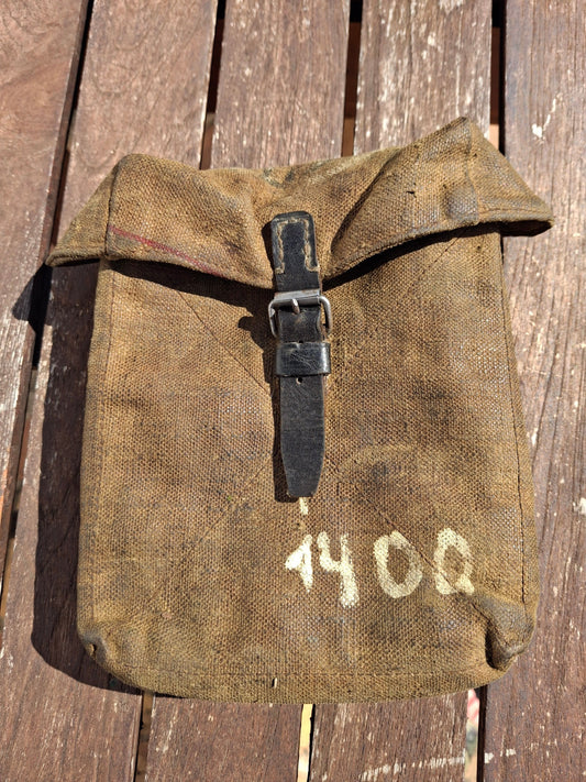 Waffenteile MG34 / MG42 Werkzeugtasche / Tasche für Reserveverschluss - WK2