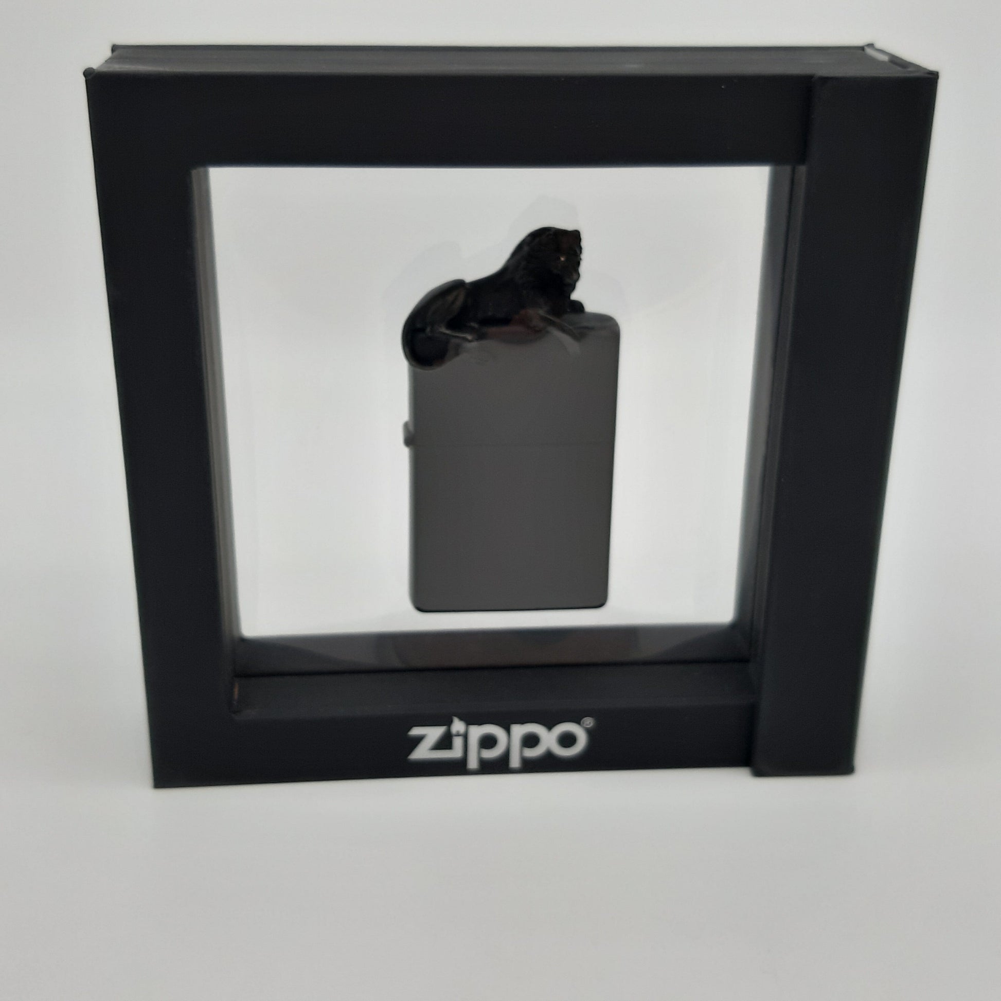 Zippo Zippo Benzinfeuerzeug Black Lion 3D Limited xxx/250