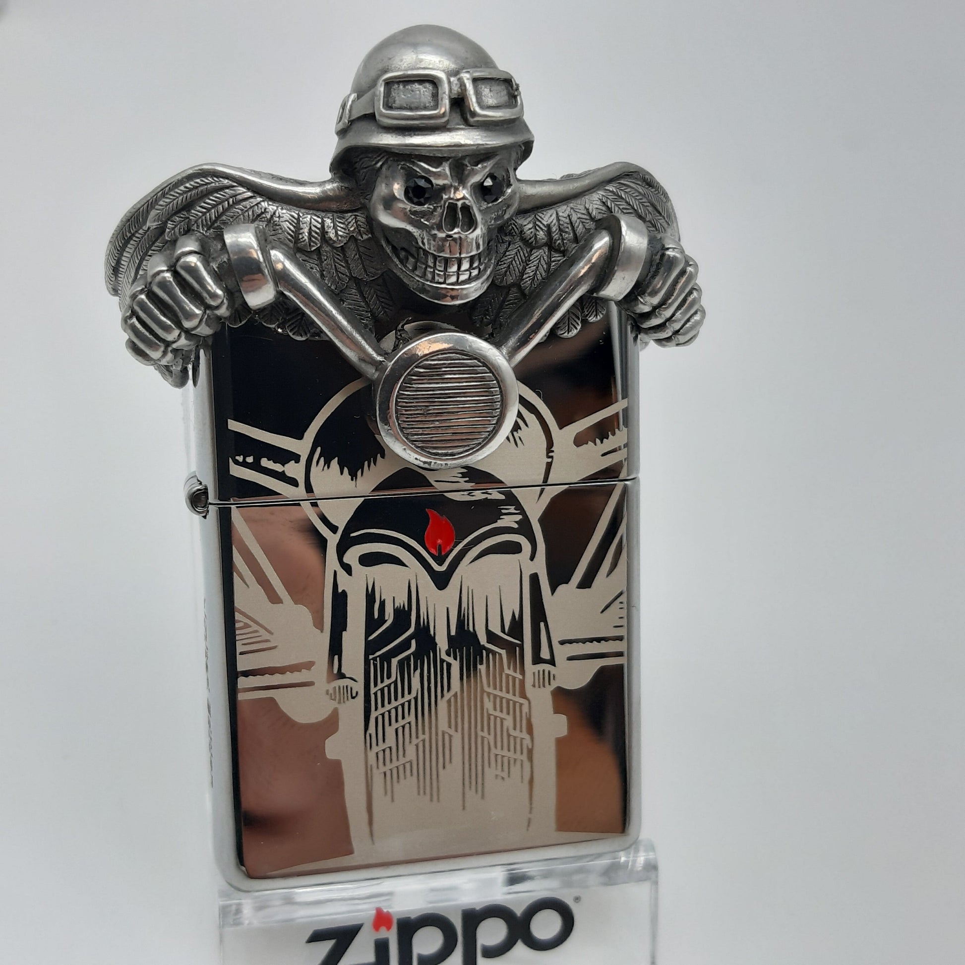 Zippo Zippo Benzinfeuerzeug Deathrider - Limited Edition XXXX/2500