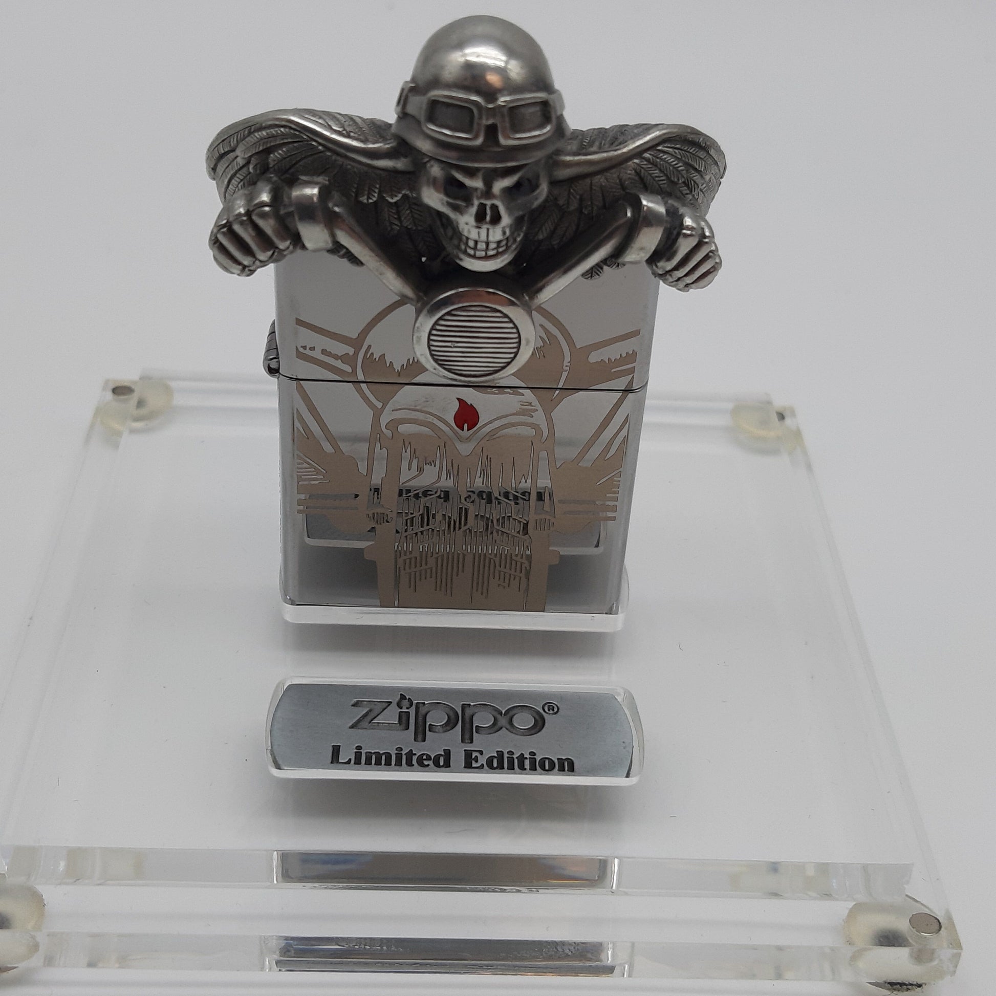 Zippo Zippo Benzinfeuerzeug Deathrider - Limited Edition XXXX/2500